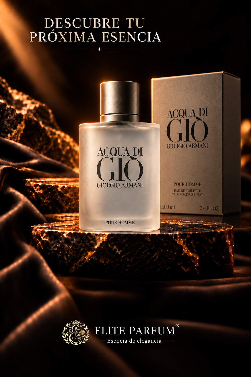Campaña Acqua di Gio de Elite Parfum